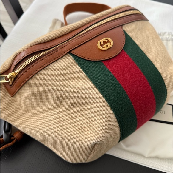 Gucci Beige and Brown Men's Bag - Picture 1 of 3